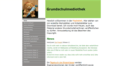 Desktop Screenshot of grundschulmediothek.de